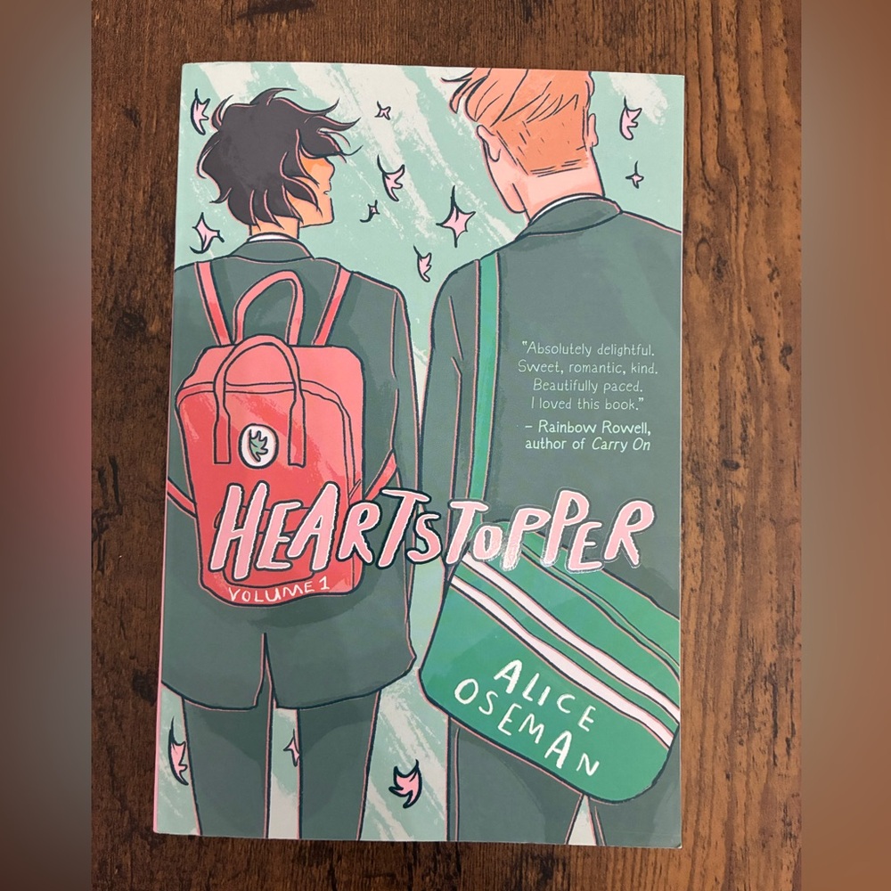 Heartstopper YA Graphic Novel Paperback Book